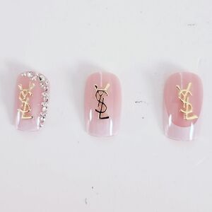 Luxury Nail Charms Gold